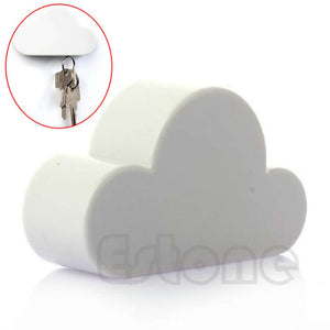 New Hot Novelty White Color Cloud Shaped Magnetic Magnets Key Holder Gift