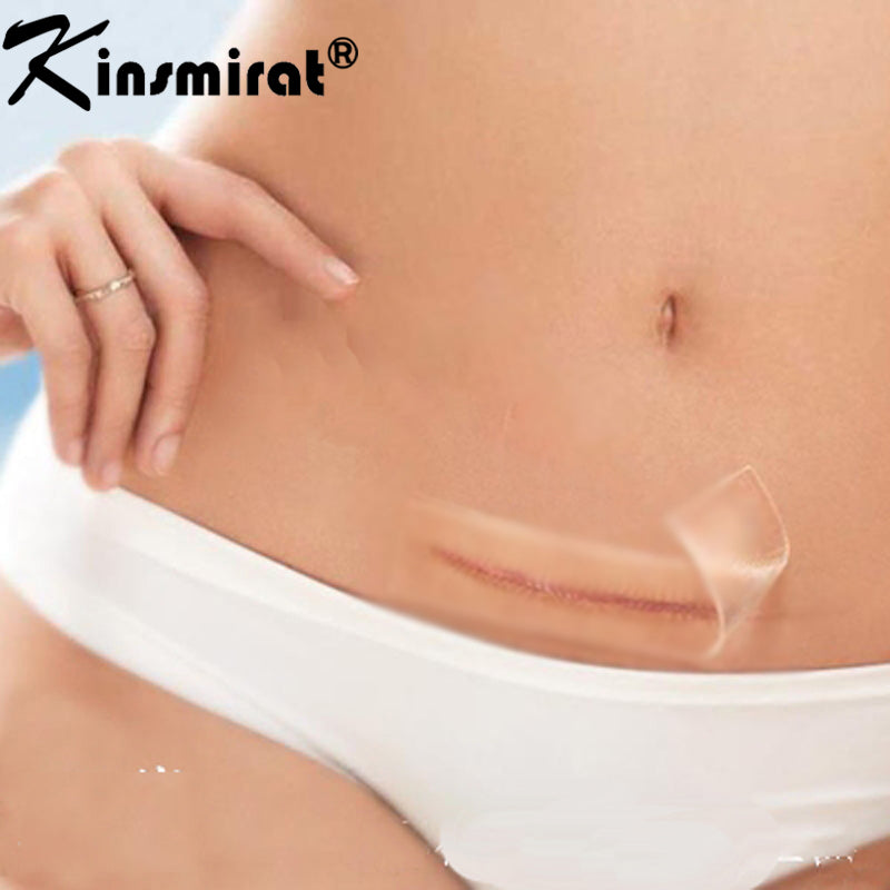 New Organic silicone Gel Scar Therapy Patch 3.5*12cm  1 Piece be Washed and Reused