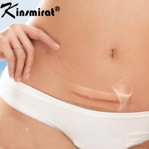 New Organic silicone Gel Scar Therapy Patch 3.5*12cm  1 Piece be Washed and Reused