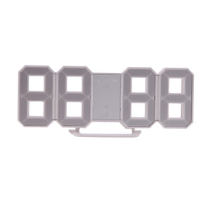 8 Shaped USB Digital Table Clocks Wall Clock LED Display Creative Watches 24&12-Hour Display Home Decoration Christmas Gift