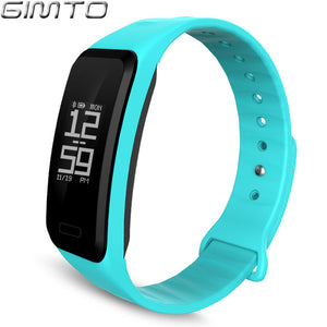 GIMTO Men Women Sport Smart Bracelet Watch Bluetooth Clock Heart Rate Blood Pressure oxygen Sleep Monitor Pedometer Smartwatch