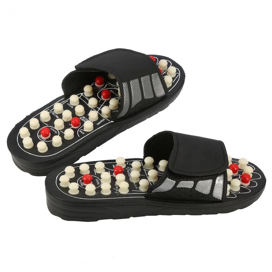 Foot Massage Slippers Acupuncture Therapy Massager Shoes For legs Acupoint Activating Reflexology Feet Care massageador Sandal