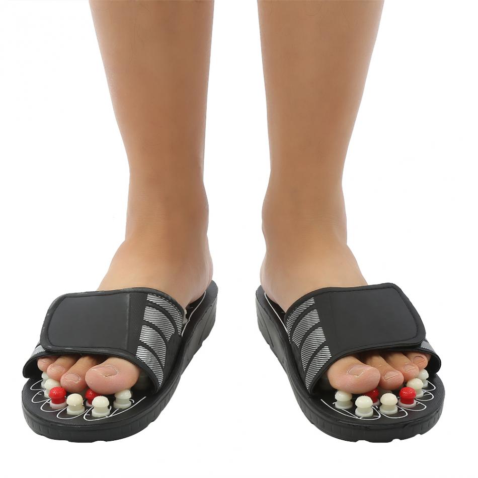 Foot Massage Slippers Acupuncture Therapy Massager Shoes For legs Acupoint Activating Reflexology Feet Care massageador Sandal