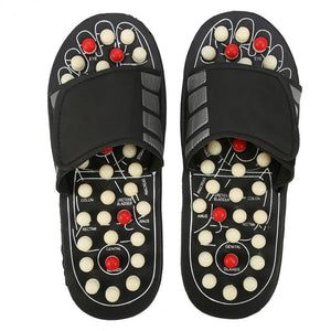 Foot Massage Slippers Acupuncture Therapy Massager Shoes For legs Acupoint Activating Reflexology Feet Care massageador Sandal