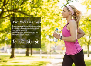 New Makibes HR3 Bluetooth 4.0 Wristband Men Women Color Screen Bracelet Continuous Heart Rate Monitor Health Fitness Smart Band