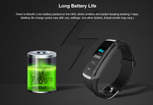 New Makibes HR3 Bluetooth 4.0 Wristband Men Women Color Screen Bracelet Continuous Heart Rate Monitor Health Fitness Smart Band