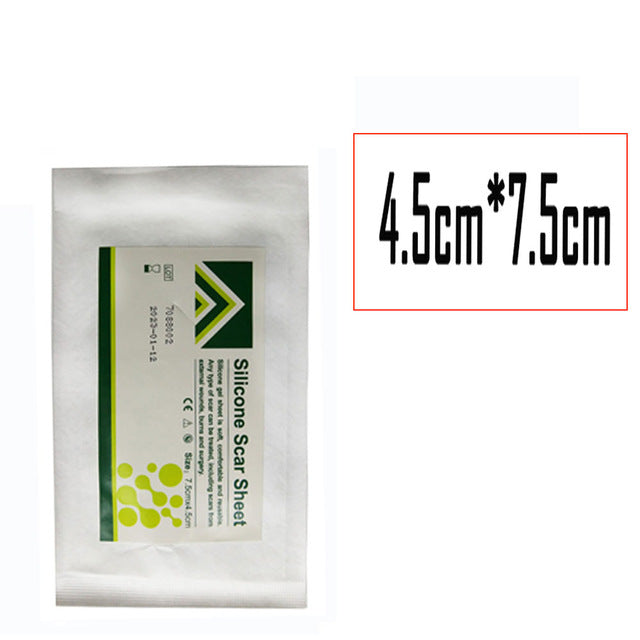 New Organic silicone Gel Scar Therapy Patch 3.5*12cm  1 Piece be Washed and Reused