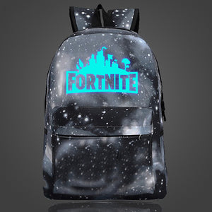 GZ-LY-GJT Hot Fortnite School Bag Luminous backpack student bag Notebook backpack Daily backpack Glow in the Dark