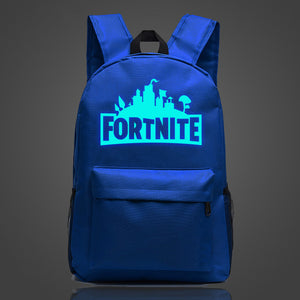GZ-LY-GJT Hot Fortnite School Bag Luminous backpack student bag Notebook backpack Daily backpack Glow in the Dark