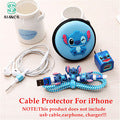 SIANCS Cute Animal doll Cable bite protector for iphone usb cable organizer winder chompers chager wire holder for iphone cable
