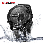 LEMFO LEM6 Android 5.1 Smart Watch GPS Smartwatch Phone 1GB + 16GB Waterproof Watches Men Bluetooth Wifi Compass Heart Rate