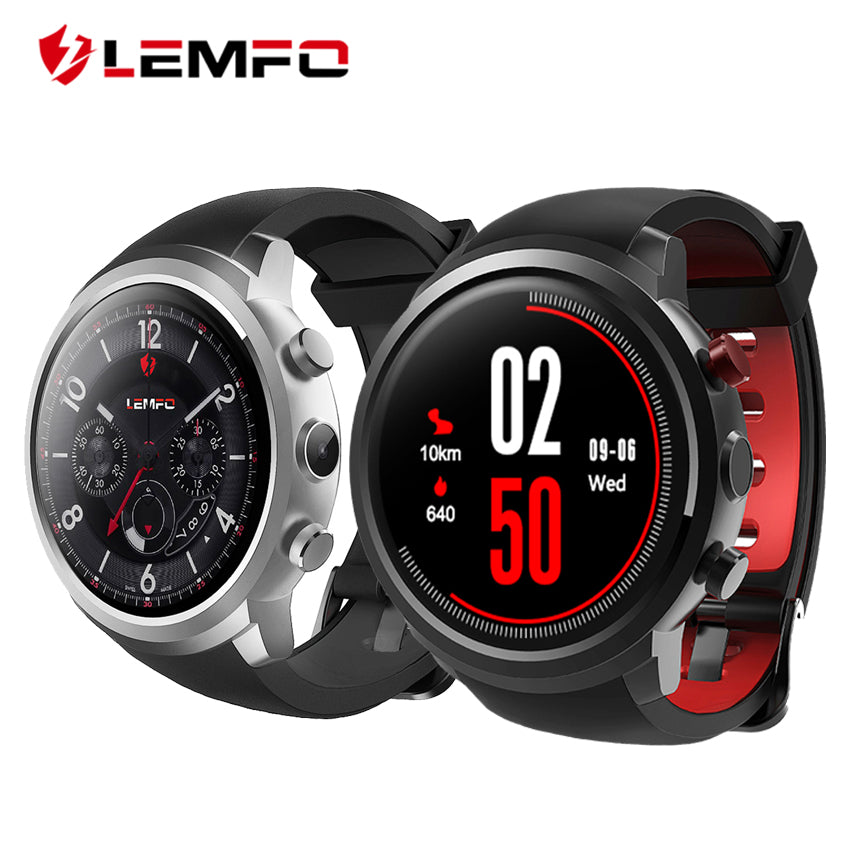 LEMFO LEF2 Smart Watch Phone Android 5.1 Bluetooth Smartwatch Heart Rate Monitor 3G wifi Smart Clock Man Smartwatch GPS