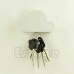 New Hot Novelty White Color Cloud Shaped Magnetic Magnets Key Holder Gift