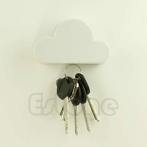 New Hot Novelty White Color Cloud Shaped Magnetic Magnets Key Holder Gift