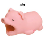 SIANCS Cute Animal doll Cable bite protector for iphone usb cable organizer winder chompers chager wire holder for iphone cable