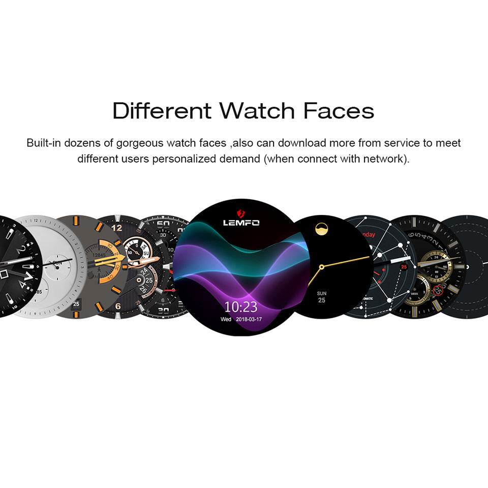LEMFO LEM7 Smartwatch WIFI 1GB+16GB