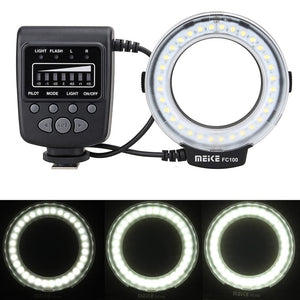 Original Meike FC100 Macro Ring Lite Flash Speedlite Light for Sony RX100M2 RX1 RX1R A6000 A7 A7R A7S NEX-6 A3000 HX400