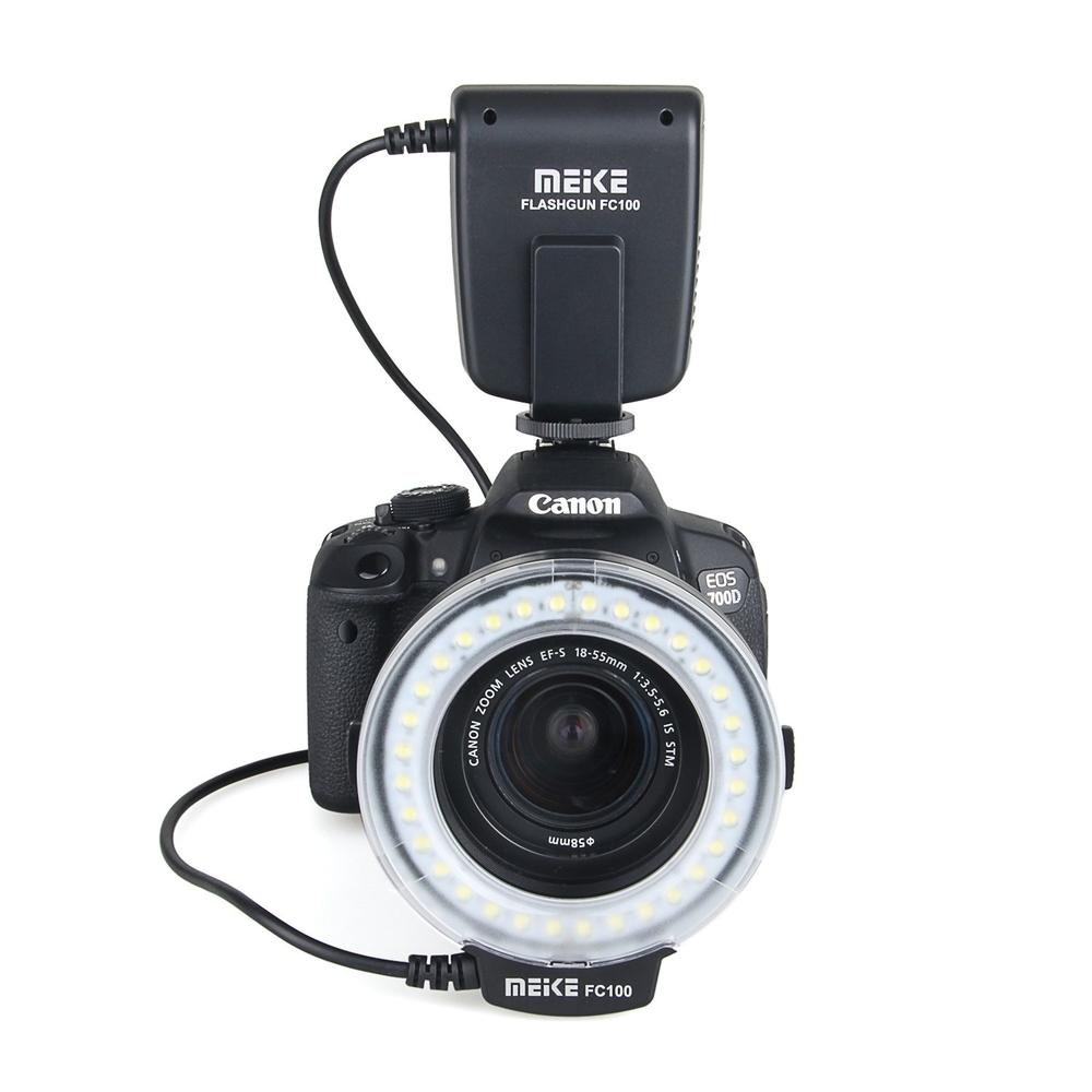 Original Meike FC100 Macro Ring Lite Flash Speedlite Light for Sony RX100M2 RX1 RX1R A6000 A7 A7R A7S NEX-6 A3000 HX400