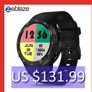 New Zeblaze Thor S 3G Wifi GPS Smartwatch 1.39inch Android 5.1 MTK6580 1.0GHz 1GB+16GB Smart Watch BT 4.0 Wearable Devices
